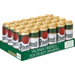 Pilsner Urquell plech 0,5l