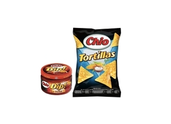 Chio Tortillas Salt a Chio Dip! Hot Salsa