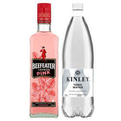 Beefeater pink s Tonikem - GIN s Tonikem 0,7+1,5l - kopie