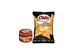 Chio Tortillas Sýr a Chio Dip! Hot Salsa