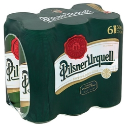 10x Plzeň plech 0,5l - Pilsner Urquell